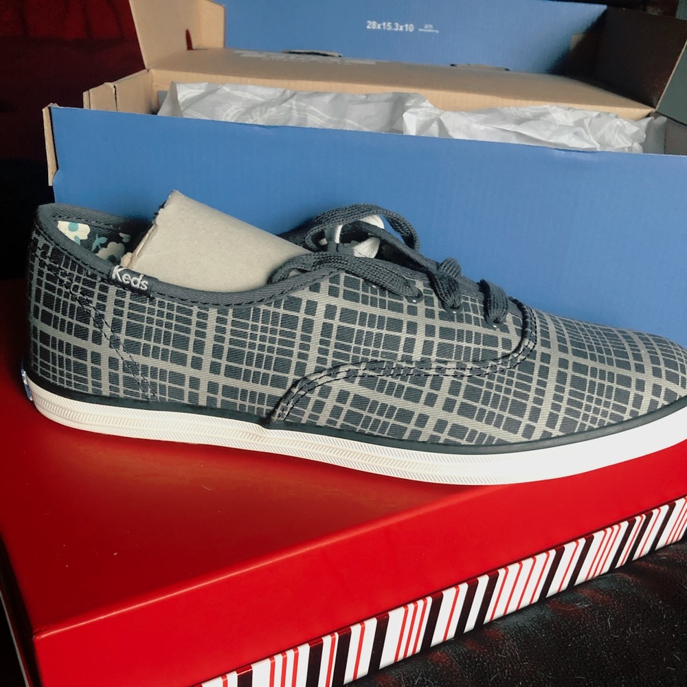 🔲 KEDS 🔲 Champion Hanky Plaid Sneakers